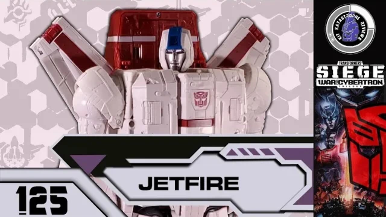 Transformers: Siege JETFIRE [Commander, 2019] | Kit Reviews #125