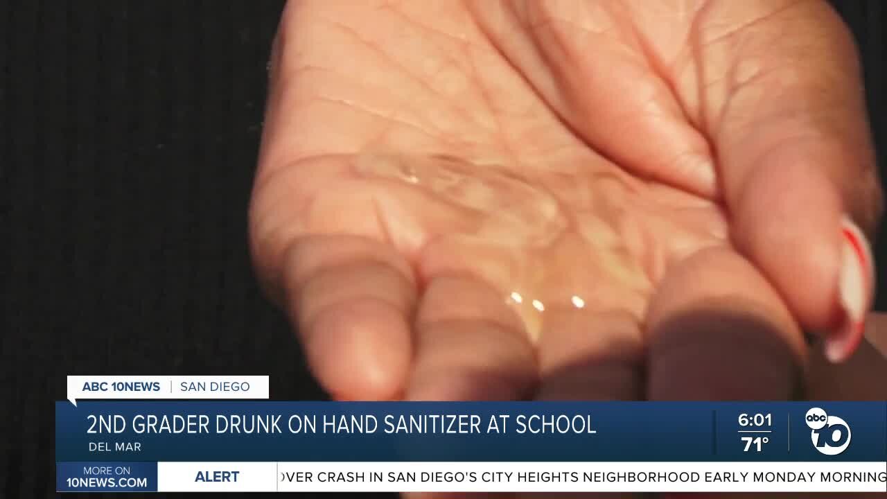 Parents say child came home intoxicated from school