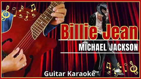 Billie Jean - Michael Jackson #michaeljackson#guitar #karaokegitar #guitarlesson