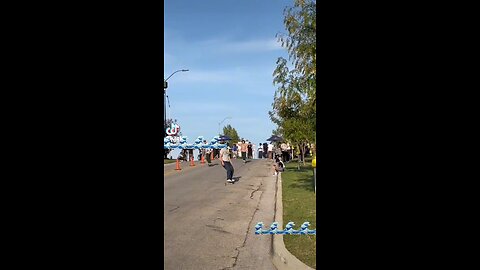 Extreme skateboarding