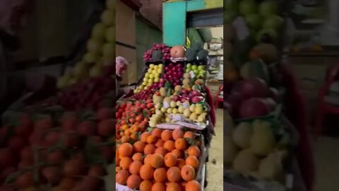 Shopping For Fruit In Cairo
