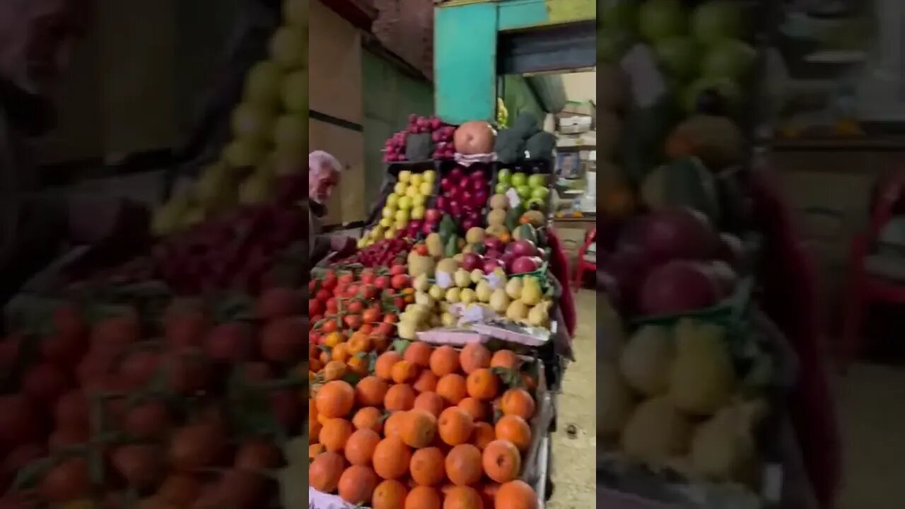 Shopping For Fruit In Cairo