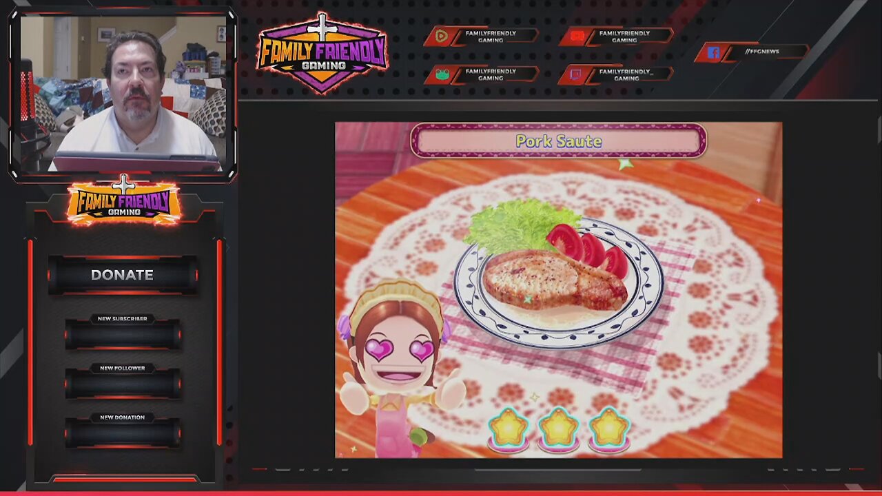 Cooking Mama Cuisine Pork Saute