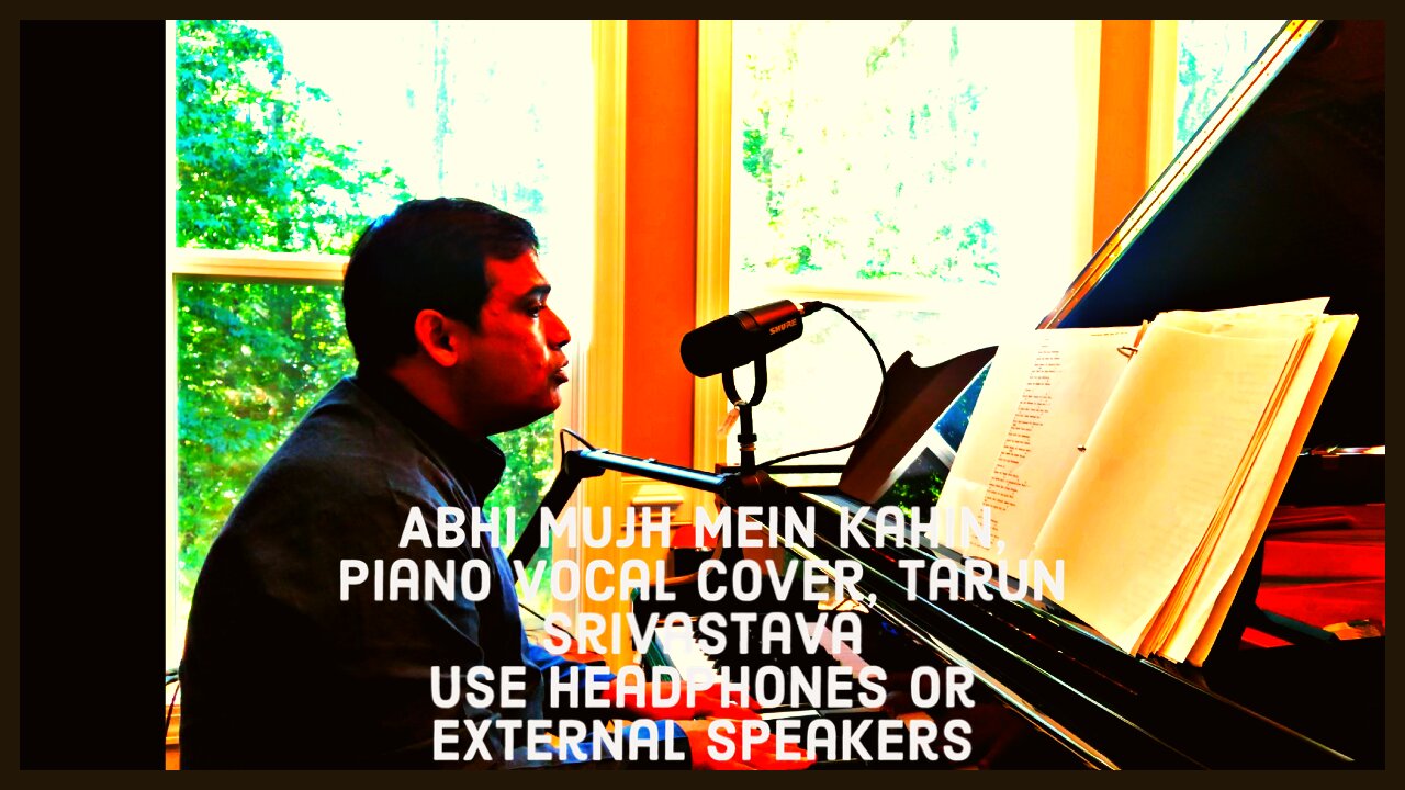 Abhi mujh mein kahin | Abhi mujh mein | Agneepath | piano vocal cover |