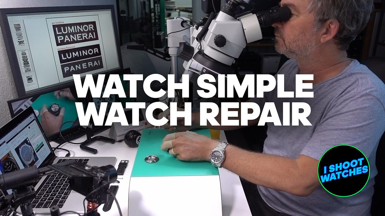 Watch Repair: Panerai Setting Problem - Diagnosis and Repair