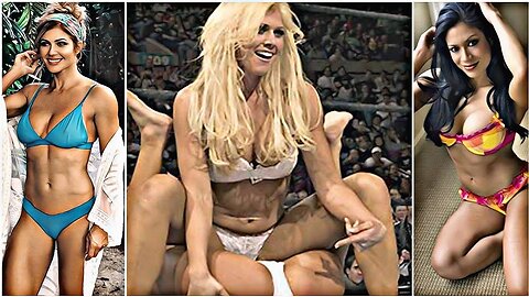 Women's Wrestling | Bra & Panties Match | MELINA VS TORRIE WILSON 🍑 WWE 2023 