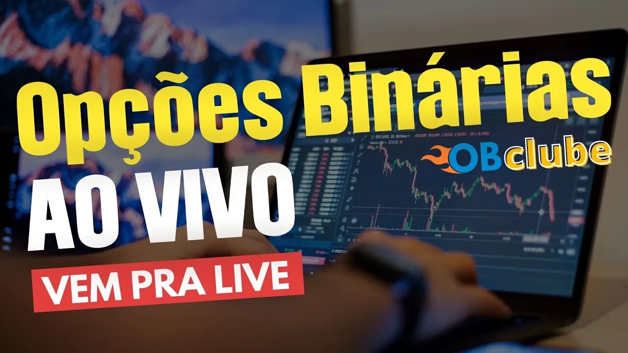 Operando Opções Binárias ao Vivo - Binomo Live