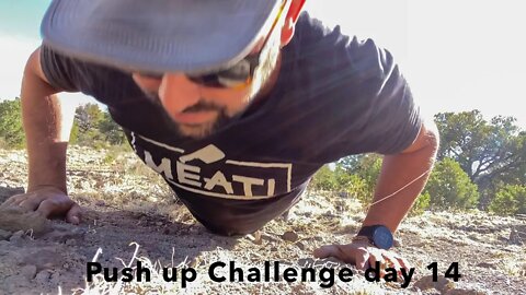 Doing 25 each time now | Push Up Challenge Day 14 | 1400/3000