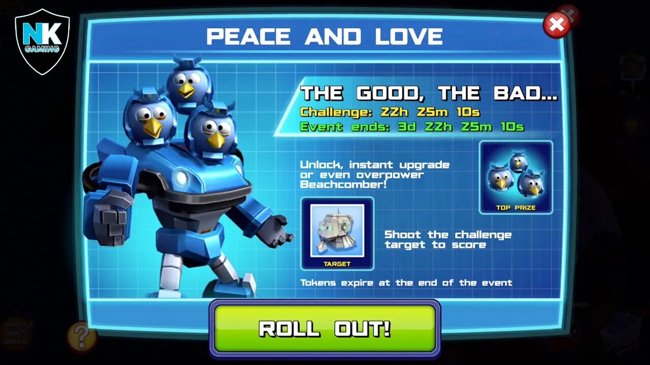 Angry Birds Transformers 2.0 - Peace And Love - Day 3