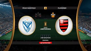 Libertadores 2022 - Vélez Sarsfield x Flamengo | Semifinal (Ida) | FIFA 22 SIMULAÇÃO