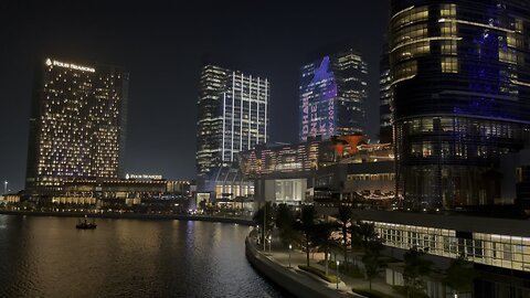 Abu Dhabi night view