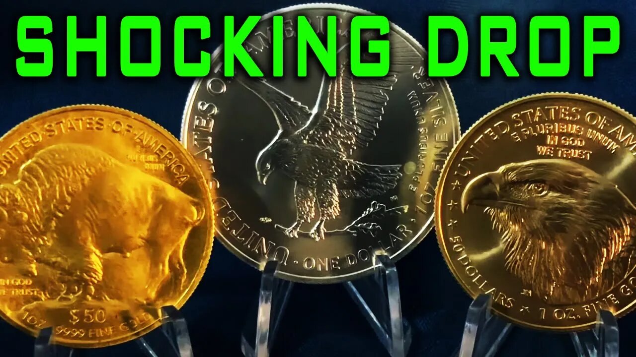 SHOCKING Drop In Gold Silver Bullion Demand