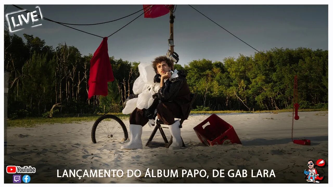 Gab Lara Lança álbum Papo | bate-papo com o músico | Pitadas do Sal