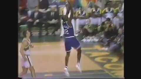 Jamal Mashburn 24 Points 6 Ast @ Sonics, 1994-95.