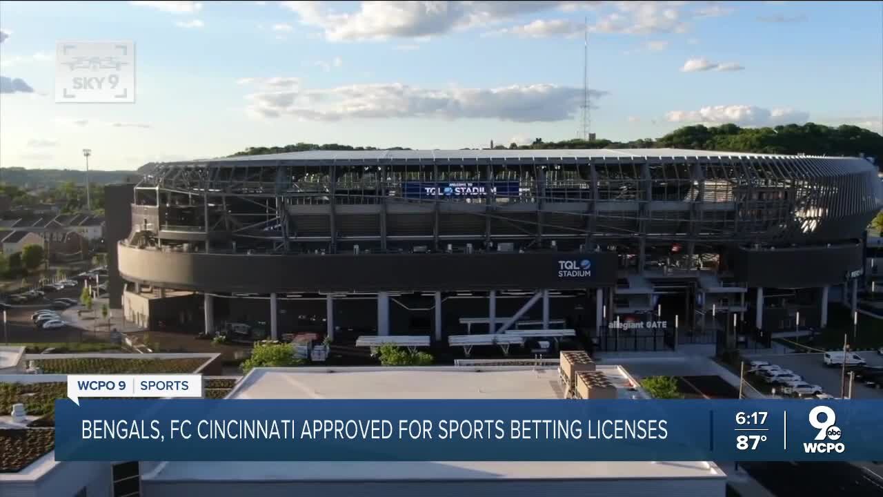 Bengals, FC Cincinnati approved for sports betting licenses