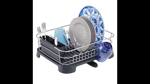 Click the link below for more Farberware Roll up Dish Drying Over The Sink Rack Mat with Stainl...