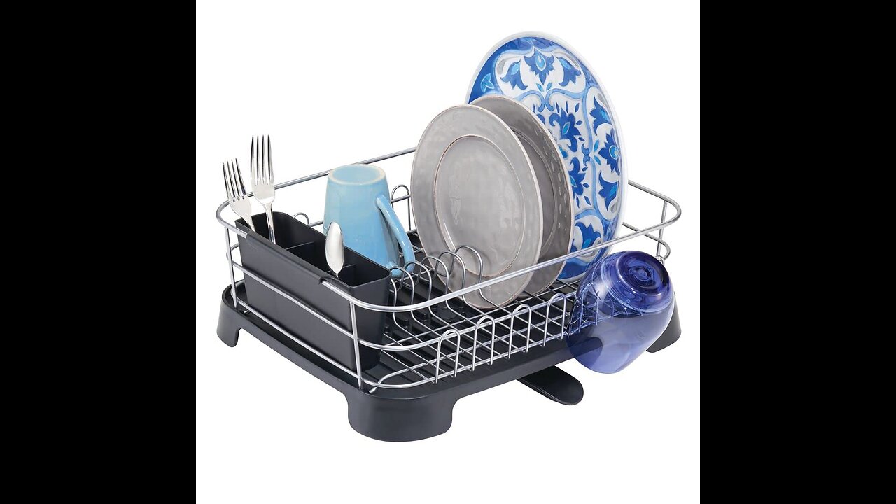 Click the link below for more Farberware Roll up Dish Drying Over The Sink Rack Mat with Stainl...