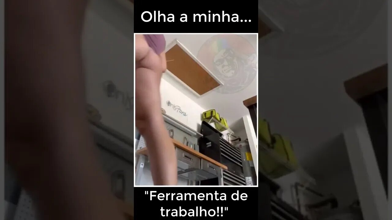 #redpill #lucilleredpill OLHA A MINHA "FERRAMENTA DE TRABALHO"