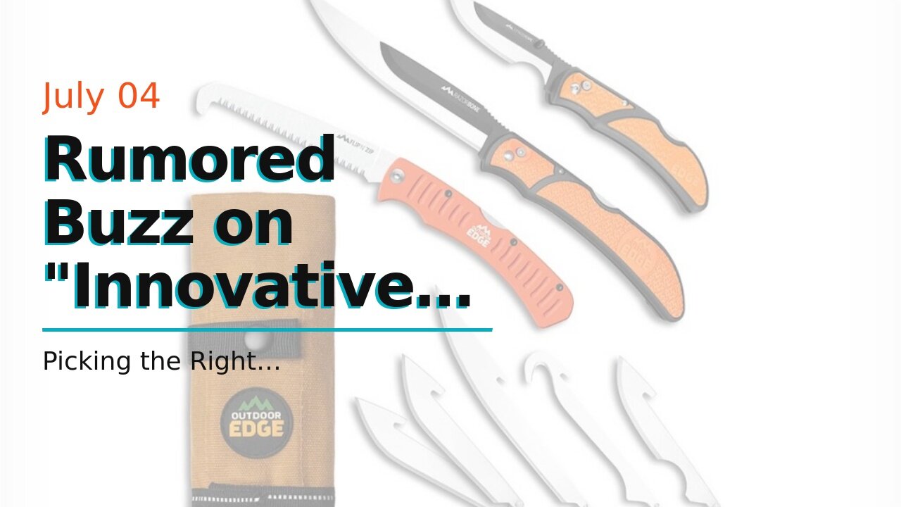 Rumored Buzz on "Innovative Hunting Gear to Enhance Your Outdoor Experience"