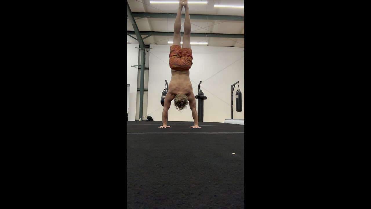 Handstand training