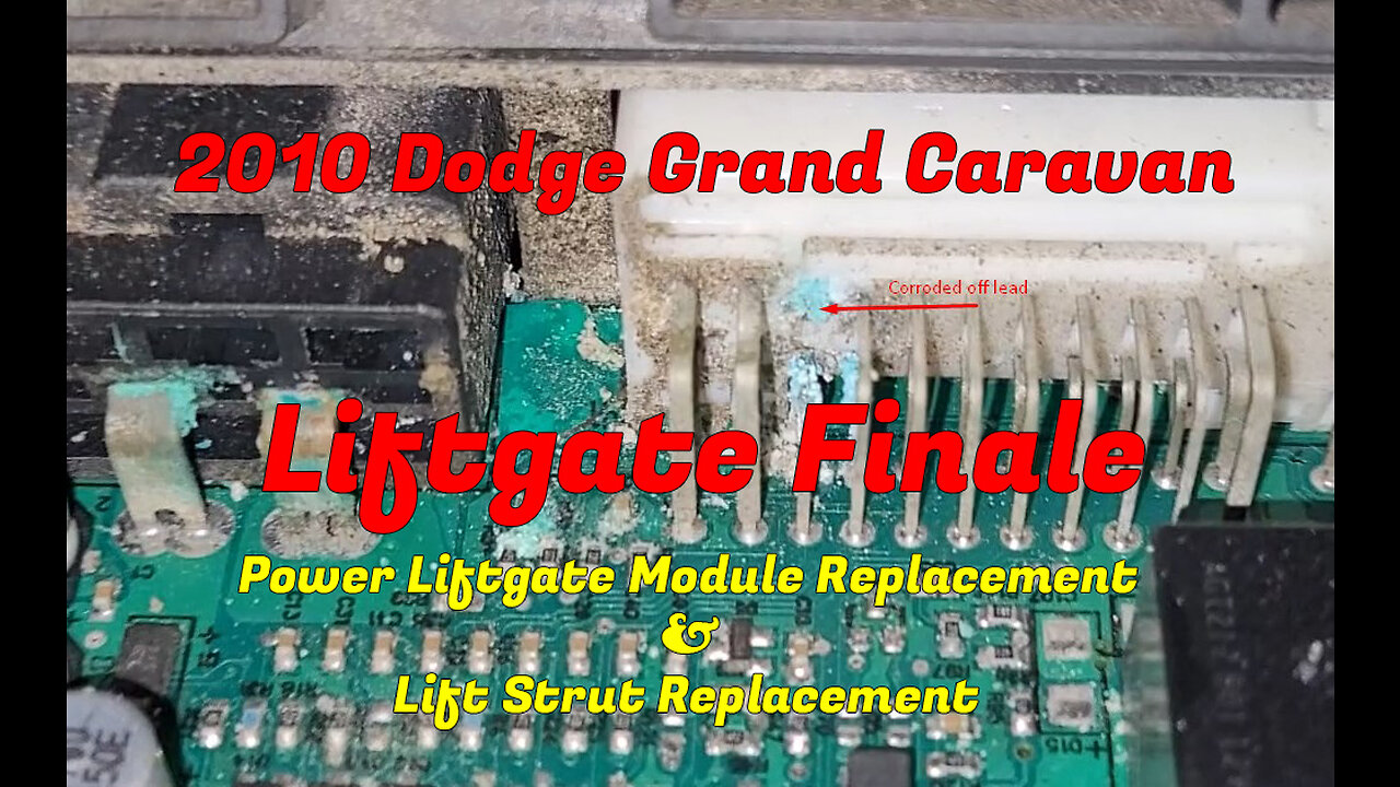 2010 Dodge Grand Caravan Power Liftgate Finale