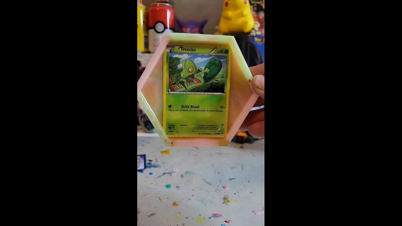 Treecko Pokemon TCG Coaster!