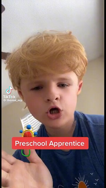 Baby Trump hates lunchtime!