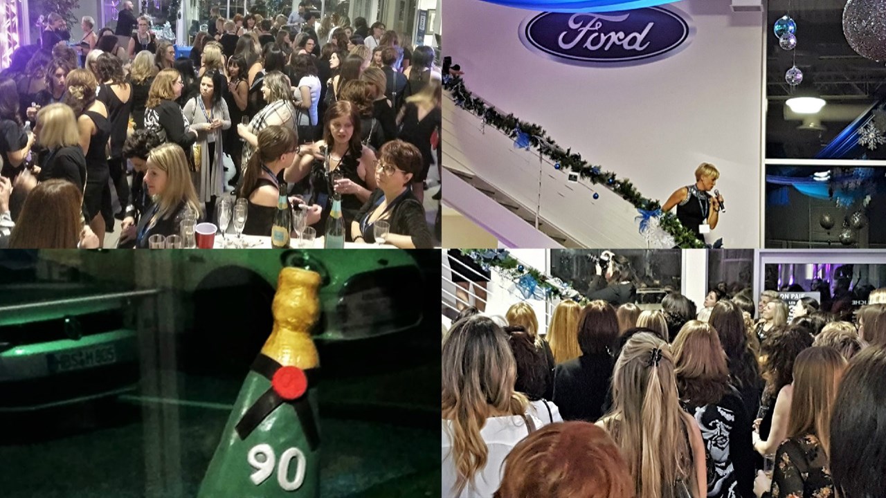 Le 90e de Cliche Auto Ford reunit 170 femmes d affaires a Vallee-Jonction