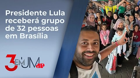 Brasileiros repatriados de Gaza chegam ainda nesta segunda-feira (13)