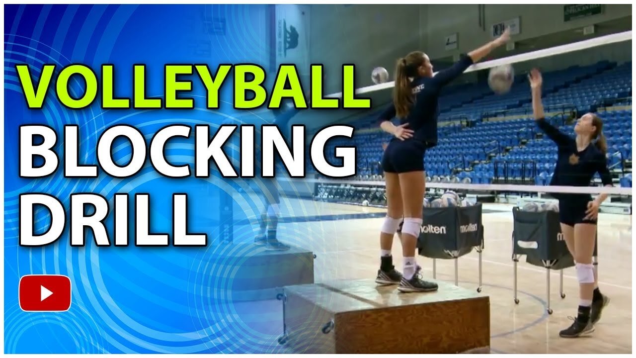 Inside Volleyball Practice Small Group Training Sessions Vol.1 Single Hand Blocking Ashlie Hain