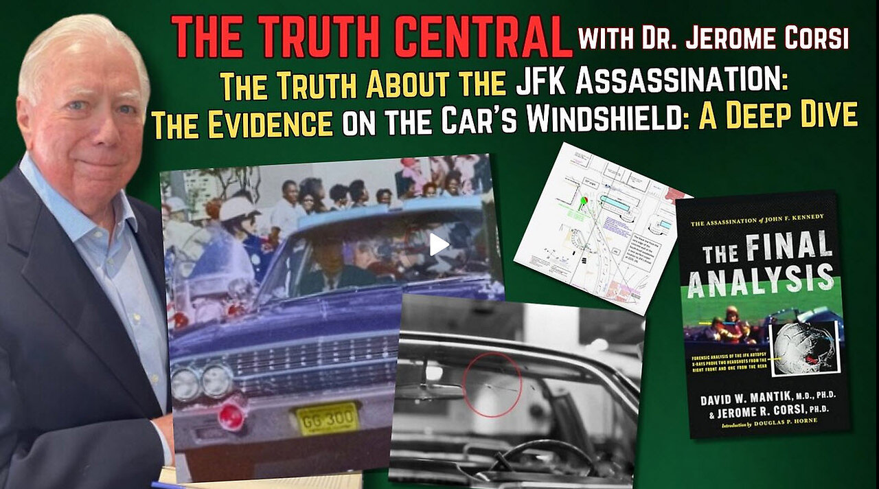 The #JFK Assassination Coverup: #Evidence on the Car’s Windshield, a Deep Dive