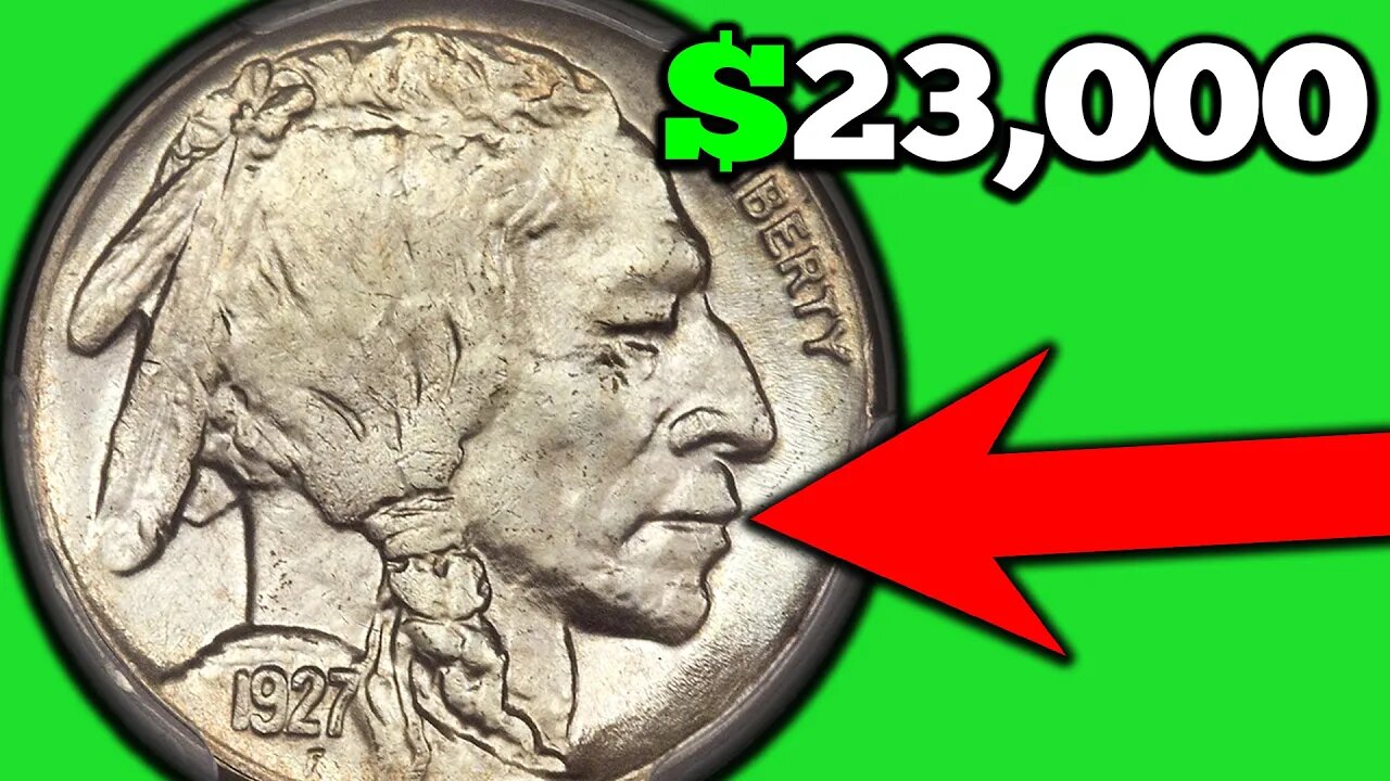 1927 Buffalo Nickels Worth A LOT of Money to Look For in Your Coin Collection!