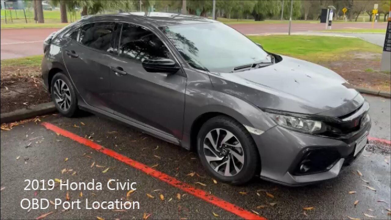 2019 Honda Civic Obd2 Port Location