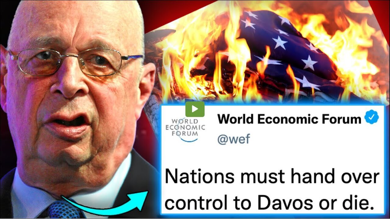 Klaus Schwab Hails Arrival of 'New | World Order' | As WEF Seizes Control of Nations