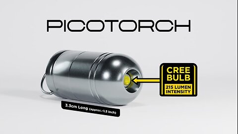 PicoTorch™ 🔦 A Floodlight for Your Keys