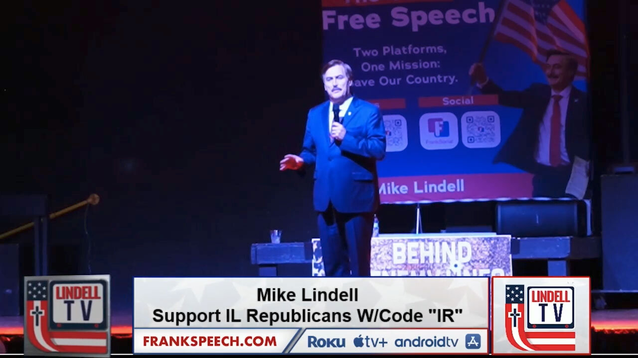 Mike Lindell Speaks at Illinois Freedom Alliance in Chicago