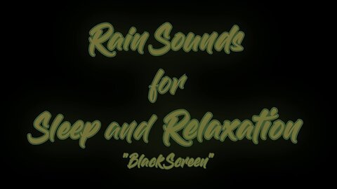 Rain Sounds For Sleeping - Caution You Will Fall Asleep Fast