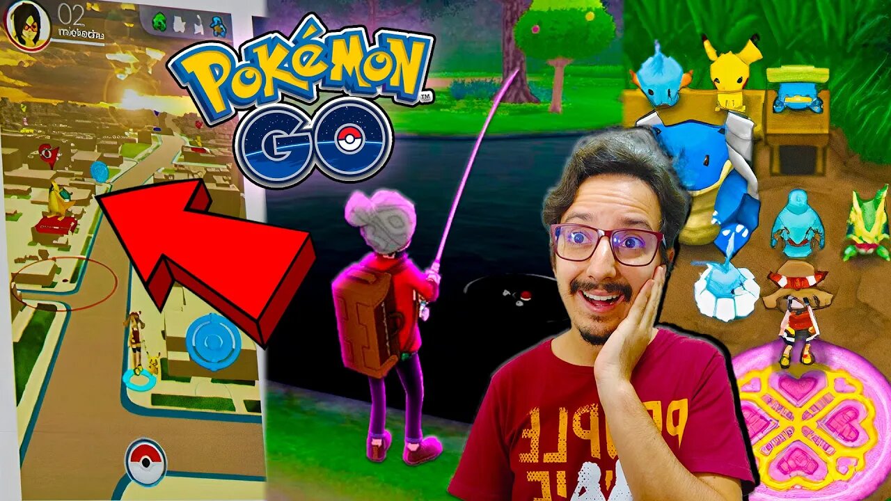 BASE SECRETA, VARA DE PESCAR E MAPA 3D! NOVIDADES QUE PODERIAM CHEGAR NO POKÉMON GO