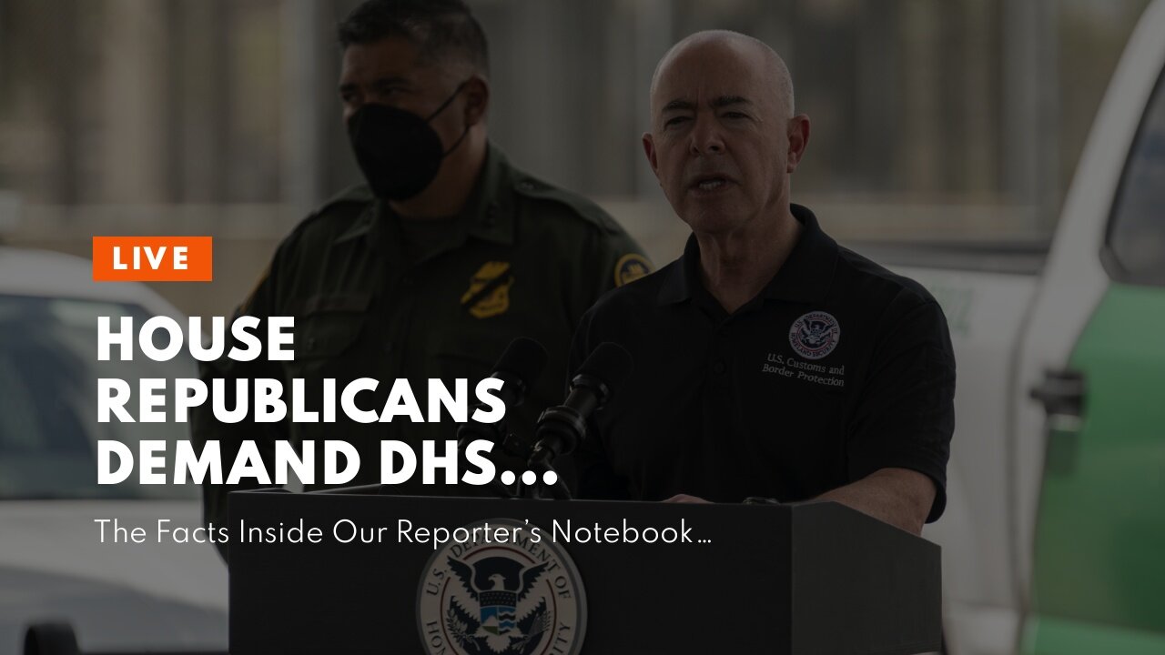 House Republicans demand DHS release September border numbers