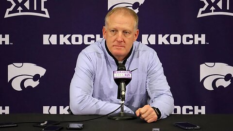 Kansas State Football | Chris Klieman Press Conference | November 1, 2022