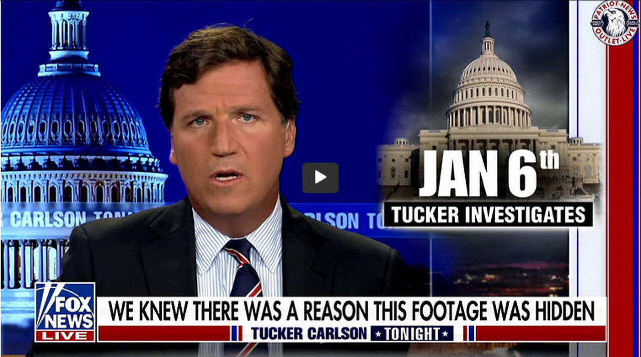 Tucker Carlson Tonight, Jan 6th Video Released. March 8 2023