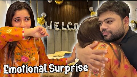 Meeting My Wife After A Long Time ❤️ | Emotional Surprise