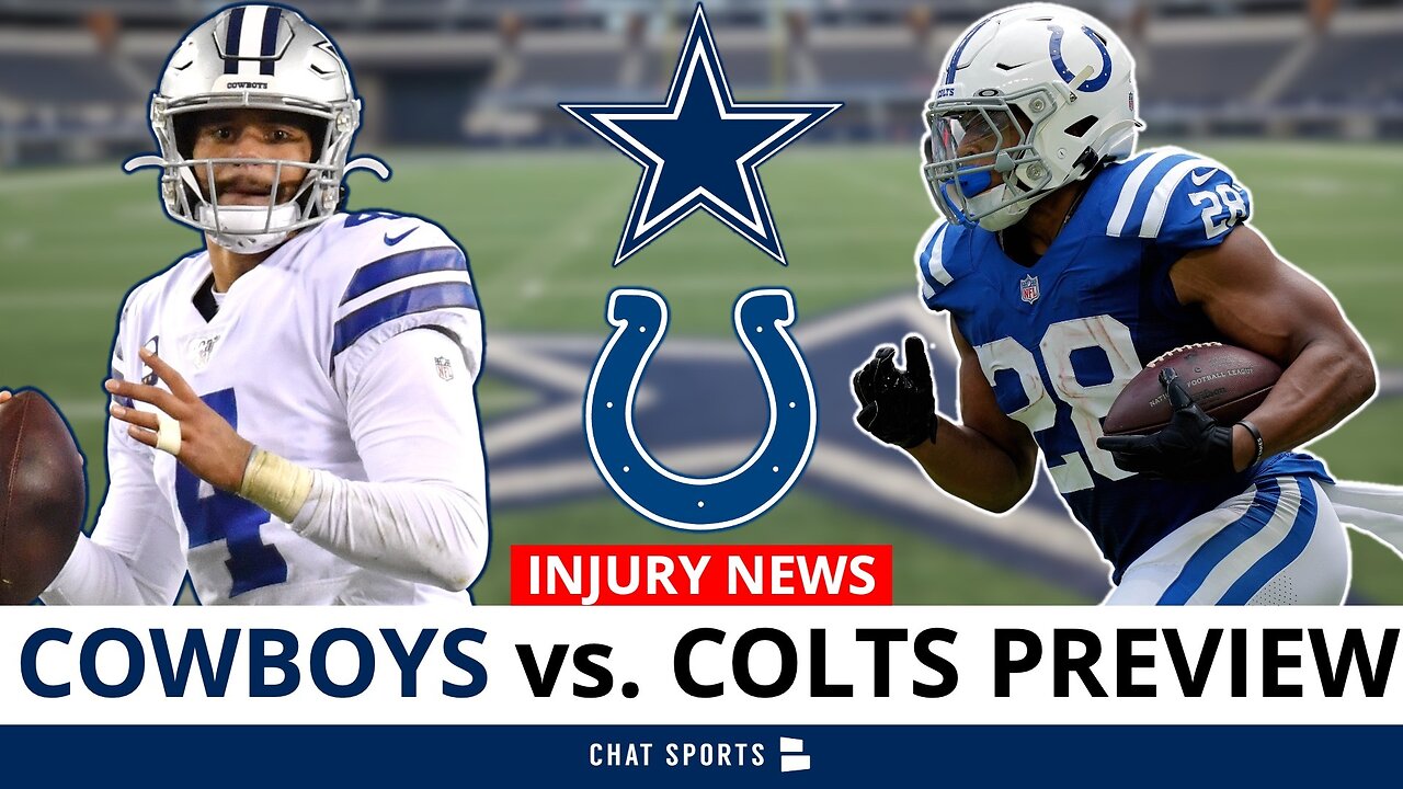 Cowboys vs. Colts Preview, Prediction & Injury Report | NFL Week 13