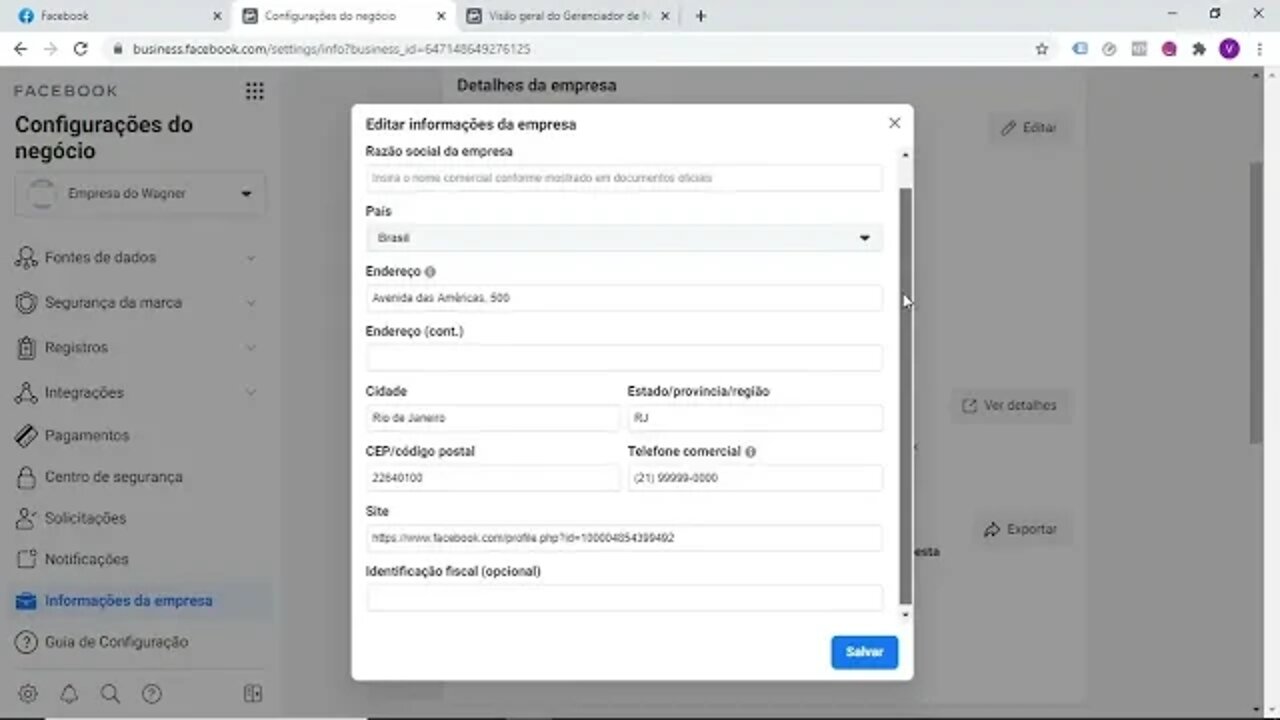 PLATAFORMA DE RASTREAMENTO - CURSO PRÁTICO FACEBOOK ADS - parte 02 Gerenciador de Negócios