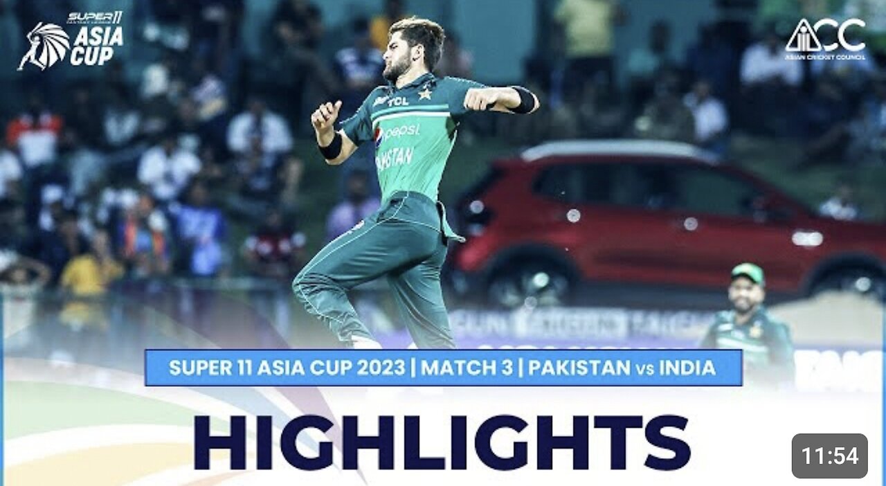 Super11 Asia Cup 2023 | Match 3 Pakistan vs India Highlights