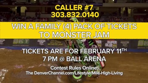 Win Tickets! // Monster Jam