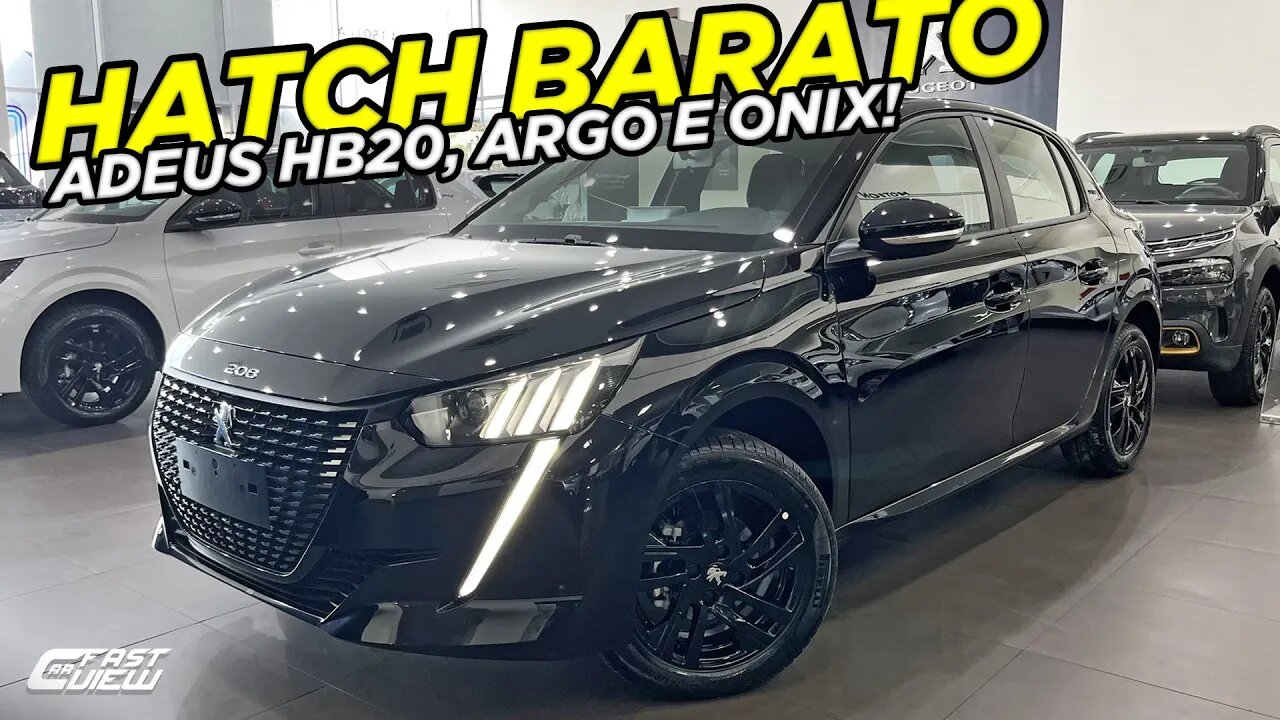 NOVO PEUGEOT 208 STYLE 2023 HATCH BARATO MAIS EQUIPADO QUE VOCÊ PODE COMPRAR!