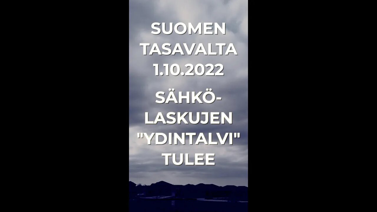 Sähkölaskujen "ydintalvi" tulee