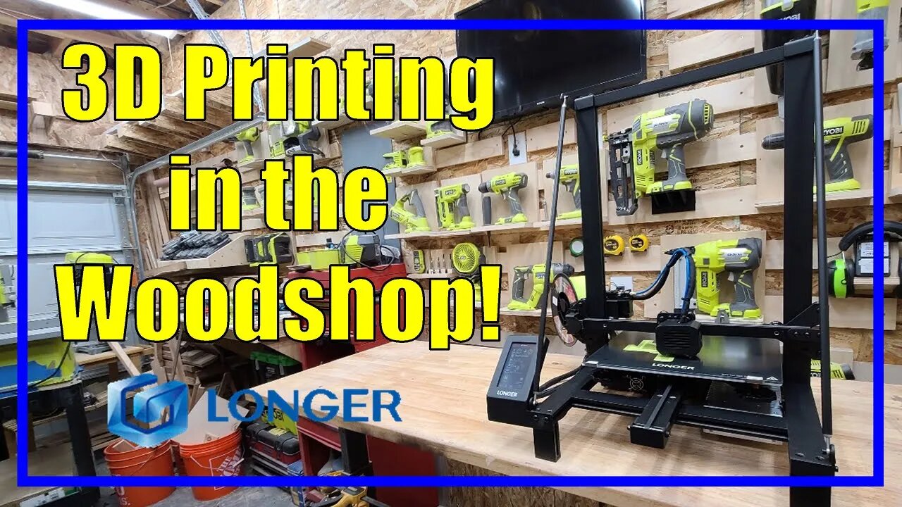 3D Printing French Cleat Tool Holders | Longer LK5 Pro 3D Printer in Action | 2022/009