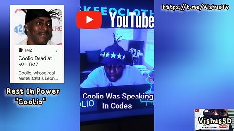 Coolio Was Speaking In Codes! #VishusTv 📺